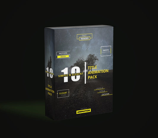 10 Title Animations for Premiere Pro