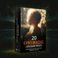 20 Cinematic 4K Color Grading LUTS