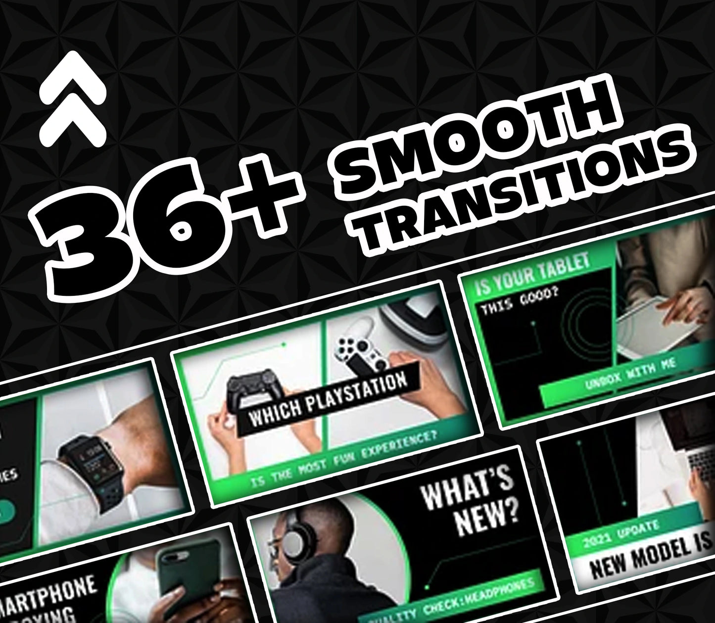 36 Smooth 4K Transitions Pack