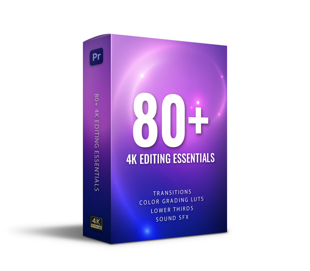 Ultimate Premiere Pro 4K Editing Bundle 80+ Essential Tools and Assets ...