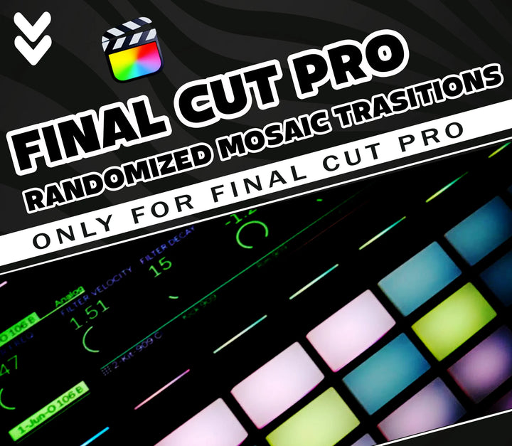 Final Cut Pro Randomize Mosaic Transitions