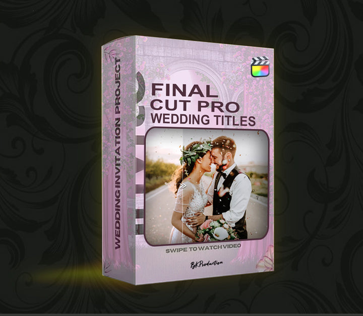 Final Cut Pro Wedding Titles