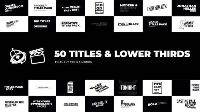 Final Cut Titles