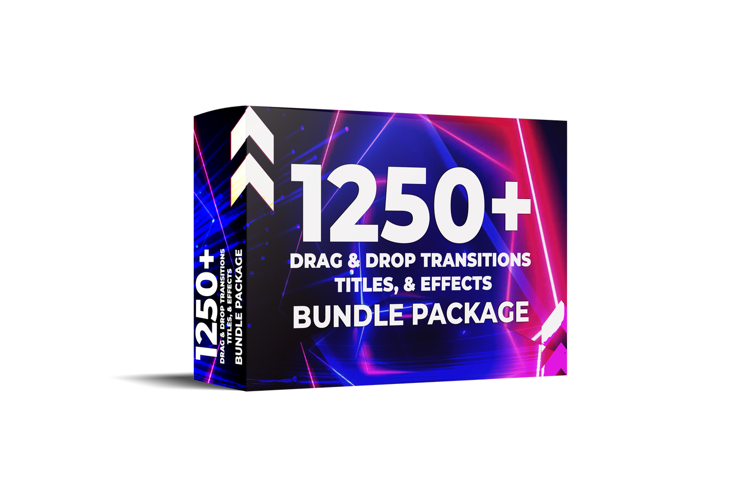 1250 + Drag & Drop Transitions, Titles, & Effects Bundle Package