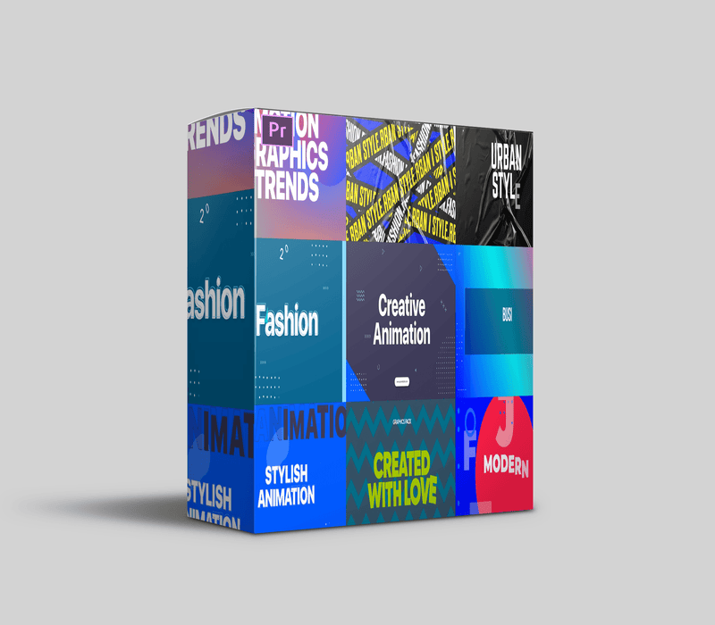 Motion Grahpics Title Animations BOX
