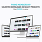 Prime Membership | Unlimited Downloads on Select Products | *34% Savings on Annual Membership