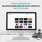 Prime Membership | Unlimited Downloads on Select Products | *34% Savings on Annual Membership