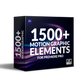 Dynamic Video Editing Premiere Pro 1,500+ Motion Graphics